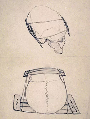 Dibujo de Craneo