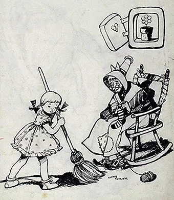 Niña con Abuelita