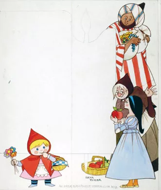 Viñeta de Portada - Alí babá, Blancanieve y Caperucita