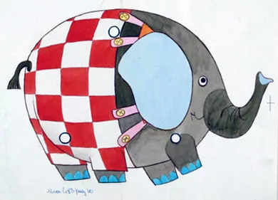Elefante, Gato, Buho