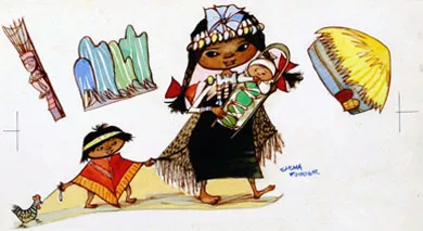 Indiecita Mapuche A