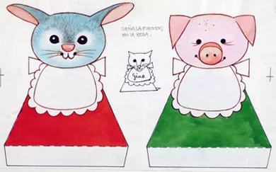 Cuatro Animales (señala puestos) B