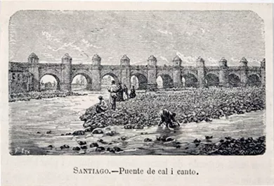 Santiago. Puentede Cal y Canto