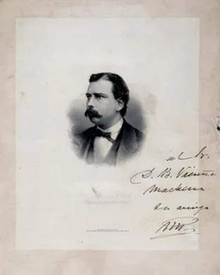 Retrato de Manuel Pardo, Presidente del Perú