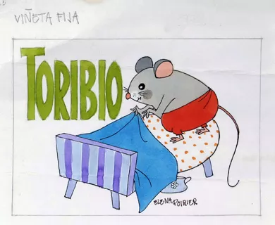 "El ratón de pantalón rojo"