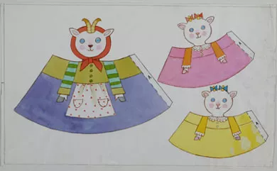 Las tres cabritas y el lobo