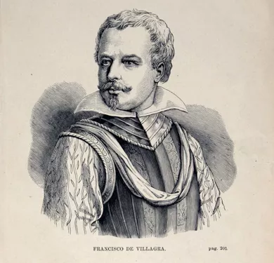 Retrato de Francisco de Villagra.