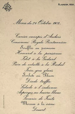 Menú 