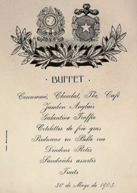 Menú Buffet 
