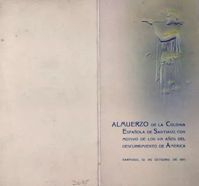 Menú 419 años del descubrimiento de América