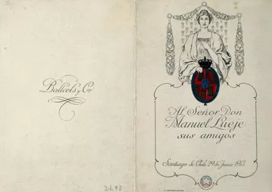 Menú a Manuel Lueje 