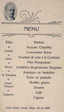 Menú 