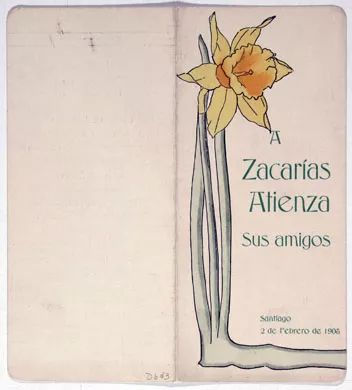 Menú a Zacarías Atienza  