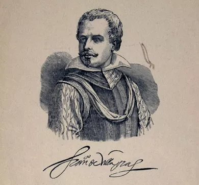Retrato de Francisco de Villagra.