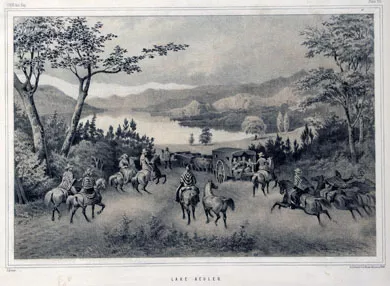 Lake Aculeo.Lago Aculeo
