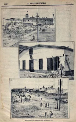 Iquique después del Bombardeo