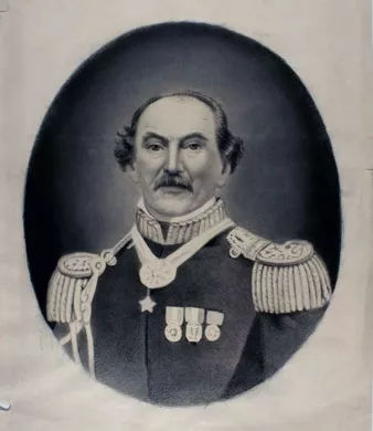 Retrato de Eugenio  Necochea.