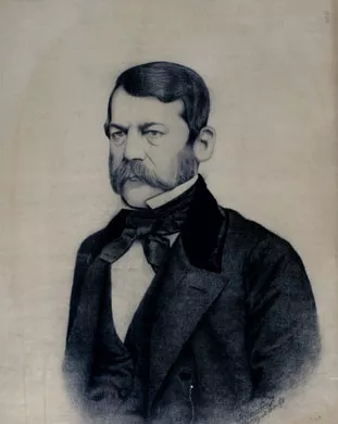 Retrato de Manuel Hipólito Orella.