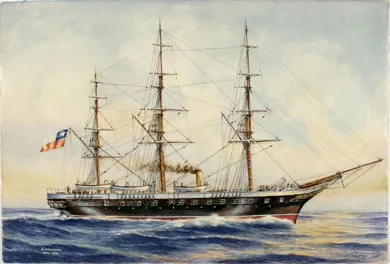 Esmeralda 1856-1879