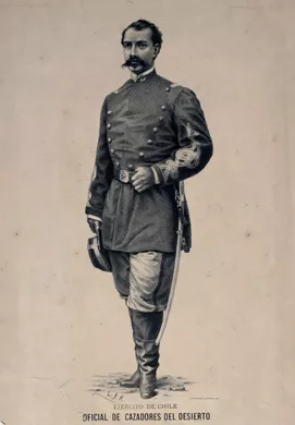 Ejército de Chile, Oficial de Cazadores del Desierto