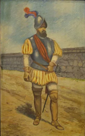 Soldado con coraza