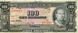 Cien Bolivianos
