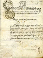 Reseña de las acciones de guerra en que ha participado Don Domingo Urrutia Vivanco