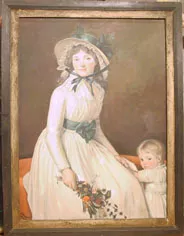 Retrato de Madame Seriziat y su hijo