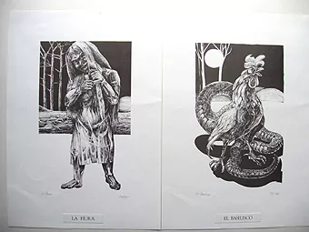 Mitos de Chiloé. Ilustraciones.