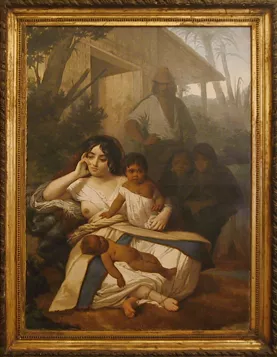 Elisa Bravo Jaramillo de Bañados, mujer del cacique