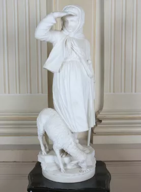 Niña pastora