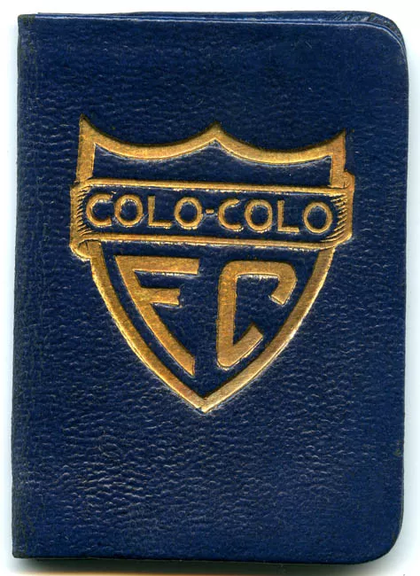Carné de Club Deortivo Colo-Colo. Gabriel González Videla.