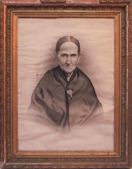 Retrato de busto de dama