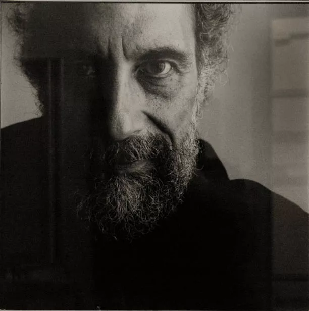 Raúl Zurita, de la serie "Ropa Tendida" 