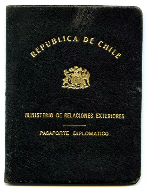 Pasaporte Diplomático de Gabriel González Videla
