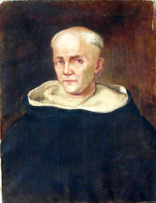 Retrato del Prior fray José Cruz, 1794-1796.