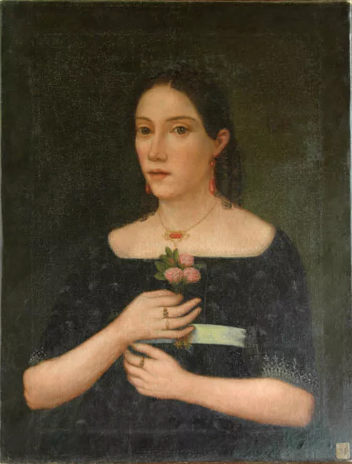 Retrato de mujer desconocida