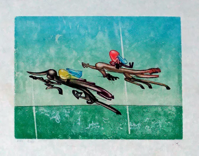 Les Transesports 1 (papel japonés)