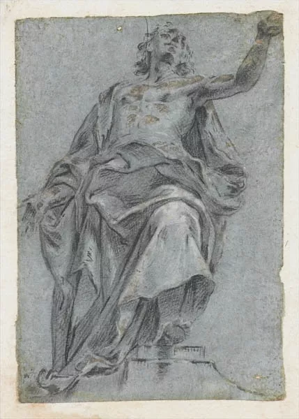 Estudio de figura drapeada