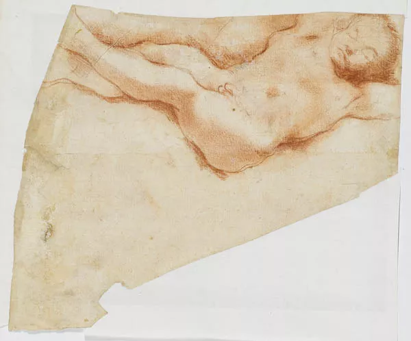 Estudio de niño dormido (anverso) / Estudio de niño dormido (reverso)