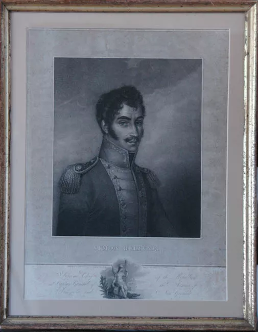 Retrato de Simón Bolivar