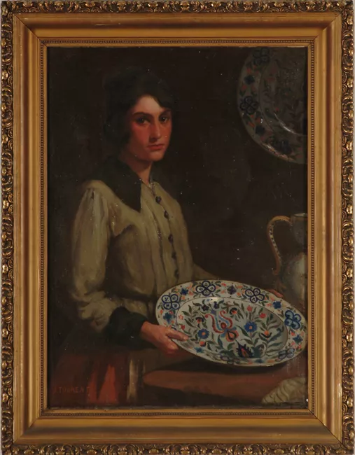 La niña de la cerámica