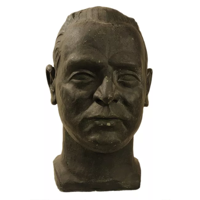 Busto masculino de personaje desconocido