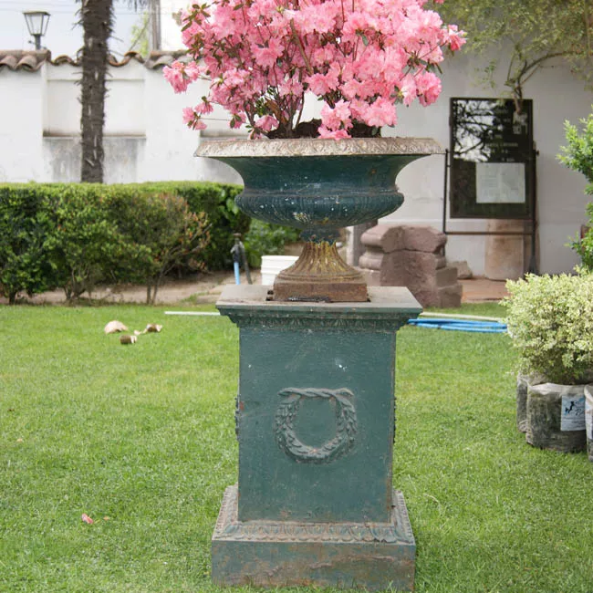 Jarrón de jardín