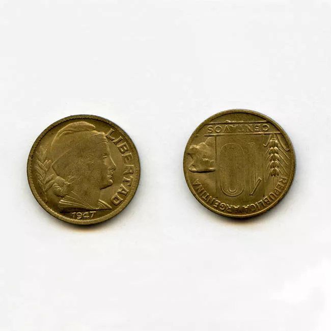 10 centavos 1947