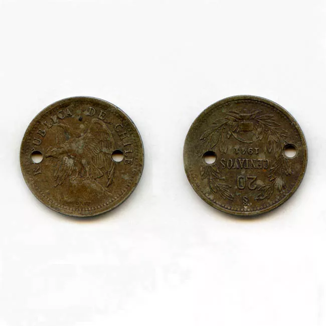20 centavos 1941