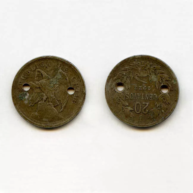 20 centavos 1922