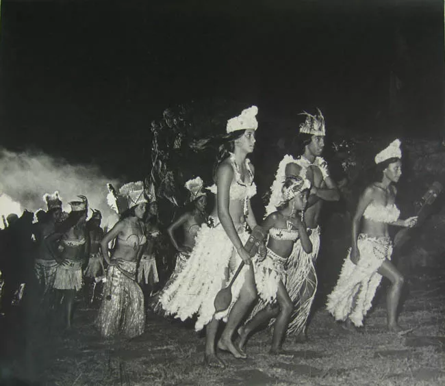 Llegada del Rey Hotumatua a Isla de Pascua
