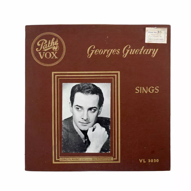 Georges Guetary sings