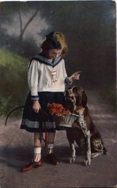 Niña con Perro